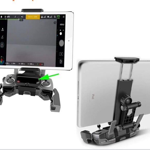 Tablet / Phone Front Holder with Neck Lanyard - Picture 5 of 9